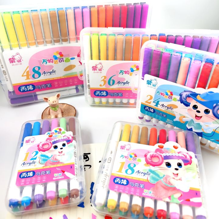 Purple%20Mouse%20Soft%20Head%20Acrylic%20Marker%20Pen%20Kindergarten%20Art%20Set%20Washable%20Painting%20Creative%20DIY%20Ceramic%20Graffiti%20Pen%20-%20Image%202