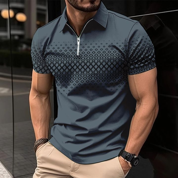 HoneyYami%20New%20Summer%20T%20Shirts%20for%20Men%202023%20Short%20Sleeve%20Turn-down%20Collar%20Letter%20Printing%20Button%20Striped%20Polo%20Tees%20Fashion%20Pullover%20Tops%20-%20Image%202