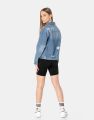 Pavilion DNMX ripped jeans for women Blue Denim Jacket - Casual Slim Fit with Button Closure  High-quality denimDenim Jacket, Women's Jacket, Casual Jacket, Blue Jacket, Streetwear, Outerwear, Slim Fit, Fall Fashion, Jean Jacket,. 