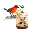 Realistic Singing and Chirping Bird Toy - Multi-color. 