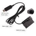 DR-E8 Dummy Battery for Canon EOS 550D 600D 650D 700D DSLR Cameras.