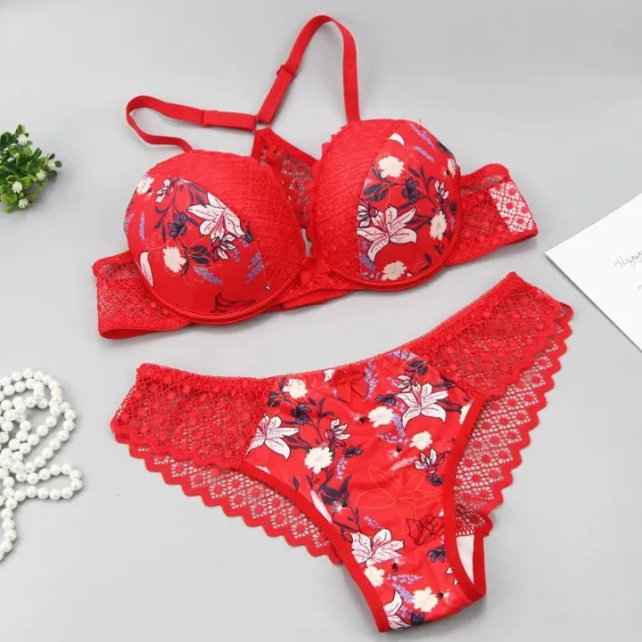 Nouvelle Seamless 2022 New G String Underwear For Women Embroidered Thong Hollow Out Lingerie Panties Bra Sets Honoria