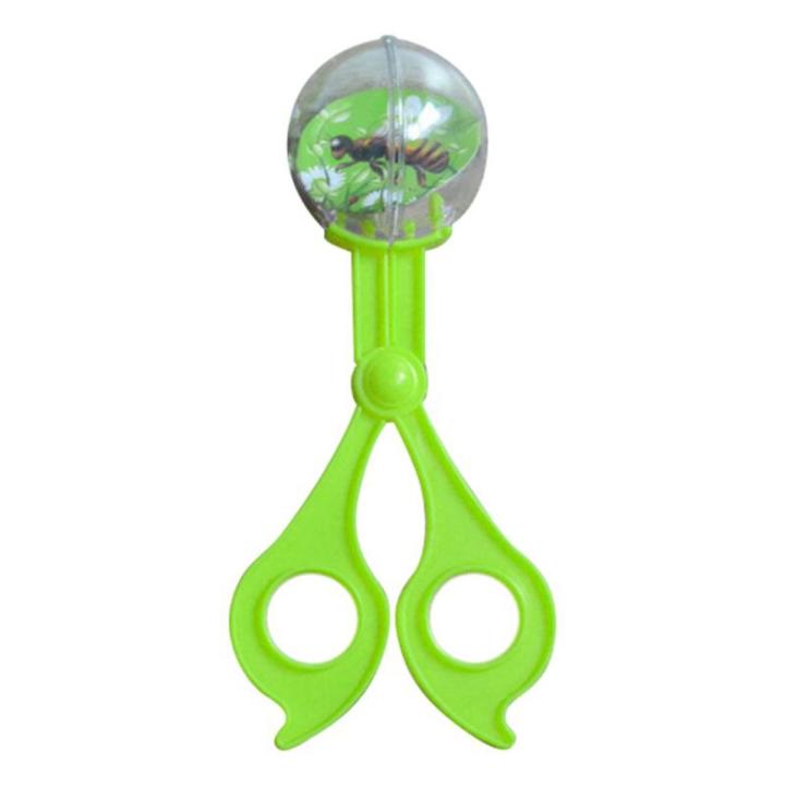 Kids Outdoor Explorer Bug Catcher Toy Camping Hiking Insect Catching Pliers For Boys And Girls Pest Control Products Traps(Light Green)