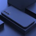 Soft Liquid Silicone Phone Case for OPPO F19 A74 4G Shockproof Slim Protective Cover.