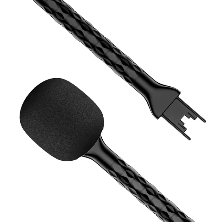 Rode Interview GO Handadapter für Wireless Sendemodule Orange mit Windschutz eBa