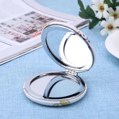 Mirror/mini portable folding mirror double side pocket mirror/mini pocket mirror for women and girls