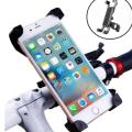 Plastic Bike or Cycle Mobile Holder For mobile phone bracket motorcycle bicycle takeaway rider -Black Easy to Use and Maintain. 