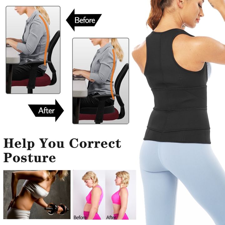 Women%20Body%20Shaper%20Sweat%20Waist%20Trainer%20Vest%20for%20Women%20UnderCorset%20Cincher%20Tummy%20Control%20Sport%20Girdle%20with%20Adjustable%20Belt%20-%20Image%206