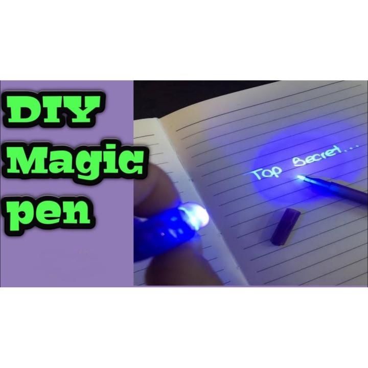 Marker Ultra Violet Pen And Light Invisible Writing Magic Pen UV