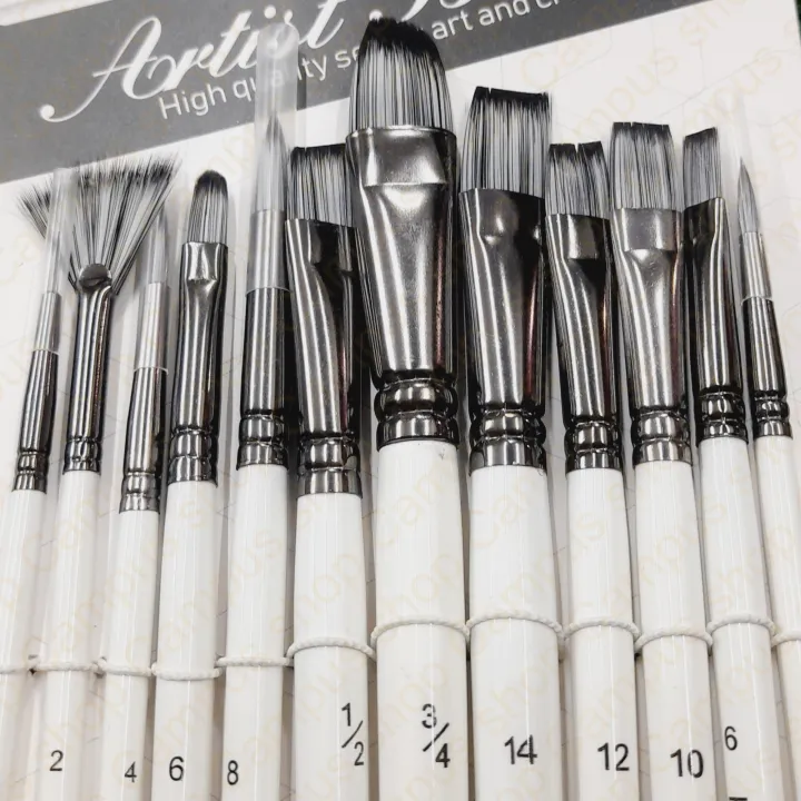 Keepsmiing%20Artist%20Brush%20High%20Quality%20Set%20of%2012%20Pcs%20-%20Image%203