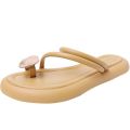 Sandals super hot pullover women wear 2024 new versatile flat summer Korean resort casual beach shoes. 
