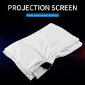 100 Inch 3D HD Projector Screen 16:9 Anti- Projection Screen Canvas for Home Theater Outdoor.