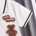 (NEW)Summer children's polo short-sleeved clothes suits casual fashion baby boys clothing sets.