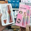 2-in-1 Lady Shaver Flawless Eyebrow Trimmer for Women. 