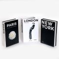 Decorative Ornament Minimalistic Fake Book Simulation Storage Book.