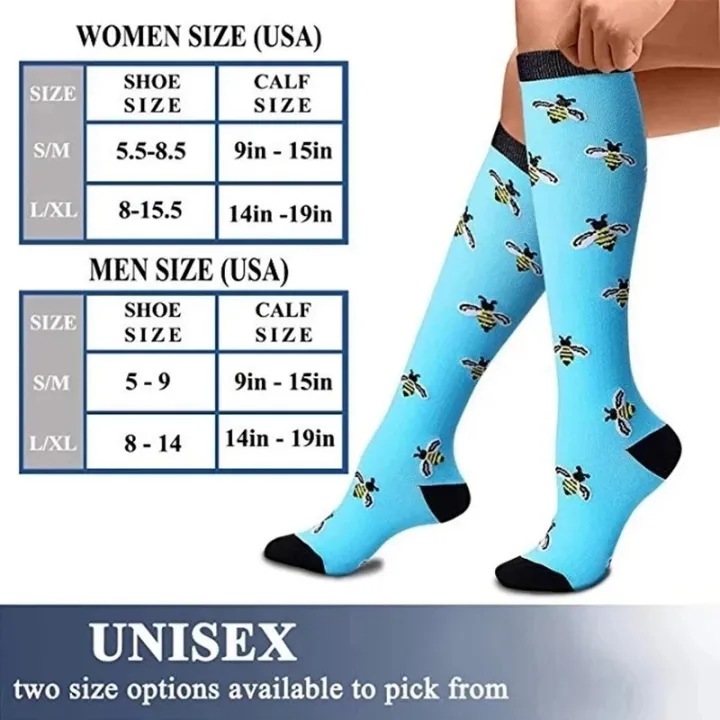 New%20Compression%20Stockings%20Varicose%20Veins%20Medical%20Nursing%20Blood%20Circulation%20Pregnancy%20Edema%20Diabetes%20Knee%20High%20Socks%2020-30%20Mmhg%20-%20Image%206