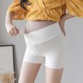Pregnant women's pants summer thin cotton anti-glare bottoming shorts outer wear pregnant women's belly pants summer P04009. 