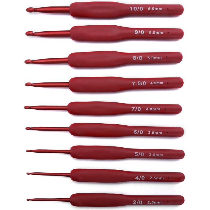 Crochet Hooks Needle Needles 9Pcs DIY For Craft Knitting