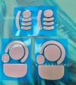 ApplicablegpwSeries Pink Teflon Mouse Bottom Sticker Wear-Resistant Smooth Bullshit King Foot Mat. 