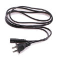 1.5M 2 hole EU US PLug 2 Pin AC Cable Cord for PS2 PS3 Slim PS4 Game Player Laptop Battery Charger Power Supply Adapter. 