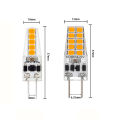 G4 Led Bulb AC/DC12-24V Warm/Cold White 2W 10LED/3W 20LED Energy Saving Silicone Light 360 Degrees Replace Halogen Lamp. 