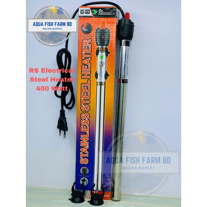 RS Electrical Steel Heater,(400 watt) For Fish Aquarium