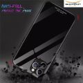 Apple iPhone 12 - (100% Premium Quality) DESIGNED IN HONG KONG Scratchproof Tempered Glass Case Back Cover Casing ...