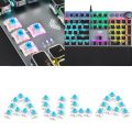 AULA 3 Pin 15mm Blue Mechanical Switch Brown Replacement Spare Parts For Gaming Keyboard Sp1212. 