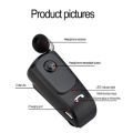 ROWEQPP F920 Wireless Sports Earphone Bluetooth-compatible Incoming Vibration Voice Report Number Clip-on Type Headset. 