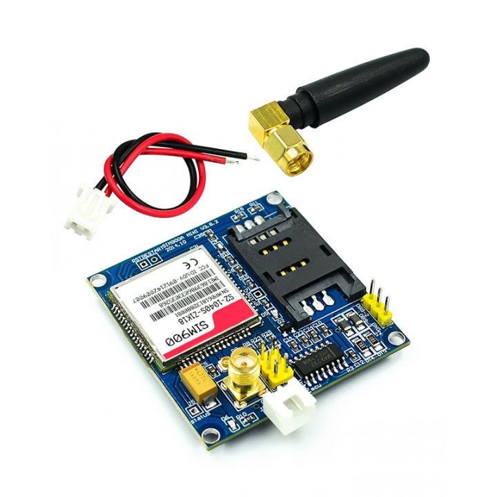 SIM900A%20SIM900%20MINI%20V4.0%20Wireless%20Data%20Transmission%20Module%20GSM%20GPRS%20Board%20Kit%20w/Antenna%20C83%20-%20Image%203