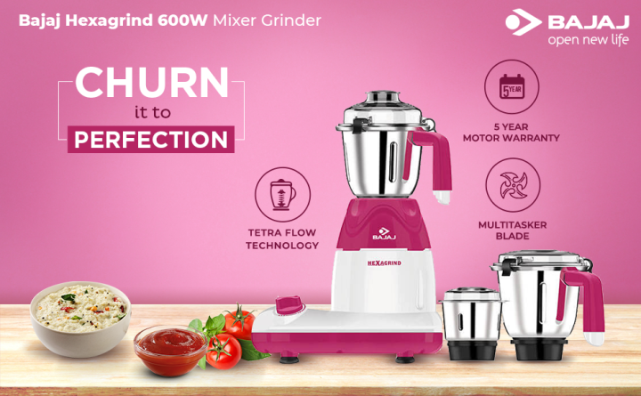 Bajaj%20Hexagrind%20600-Watt%20Mixer%20Grinder%20with%203%20Jars%20-%20Image%202