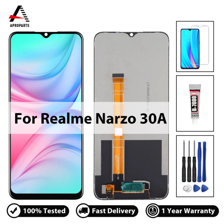 6.5"%20For%20Realme%20Narzo%2030A%20LCD%20Display%20Touch%20Screen%20Digitizer%20Assembly%20Replacement%20Repair%20Parts%20For%20RMX3171%20With%20Free%20Tools%20-%20Image%203