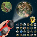 Dinosaur Shark Projector Night Study Learning Toy Flashlight Sleeping History Early Education Toys Torch Flashlight Fun Toys. 