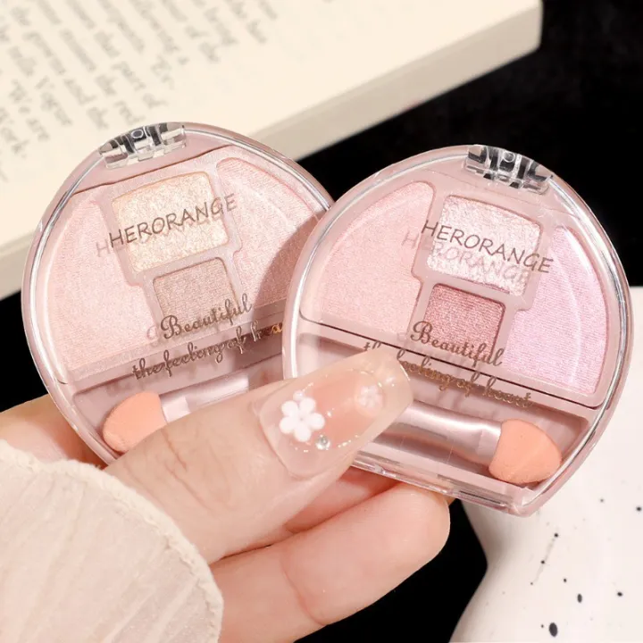 HERORANGE%20Waterproof%20and%20Long-lasting%20Shadow%20Palette%20/%20Makeup%20Cosmetics%20/%20Mist%20Lying%20Silkworm%20Eyeshadow%20Comprehensive%20Dish%20/%20Broken%20Diamond%20Pearlescent%20Highlighter%20Powder%20-%20Image%208