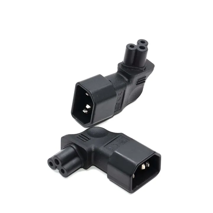 Iec320%20C5%20Power%20Converter%20Iec%20C14%20Male%20Plug%20To%20C5%20Up/left/right/strainght%20Angle%20Connector%2010a%20250v%20-%20Image%202