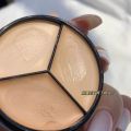 With Chinese jx concealer, foundation balm, three-color concealer plate, cover spots, facial acne marks, dry skin, dark circles j/x. 