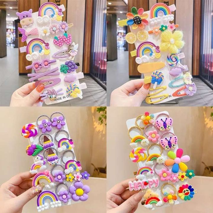 Baby%20Girl%20Cute%20China%20Color%20Matching%20Hair%20Clip%20Set/Hair%20Accessories%20-%20Image%205