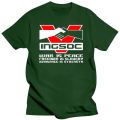 New 2021 INGSOC George Orwell Slogan 1984 Big Brother Socialism War is Peace t shirt.