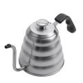 Gooseneck Coffee Kettle With Thermometer, Stainless Steel Coffee kettle, Coffee Maker, Stainless Steel Pour Over Coffee Kettle - 1000 ml. 