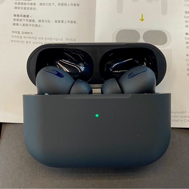 Air.Pods Pro Made In Dubai With Wireless Charging Case- Black - Bluetooth Headphone - Bluetooth Headphone