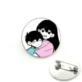 Omori Sunny And Mewo Brooch Creative Clothes Jewelry Cute Fashion Hat Cartoon Funny Metal Gift Brooch GYF585. 