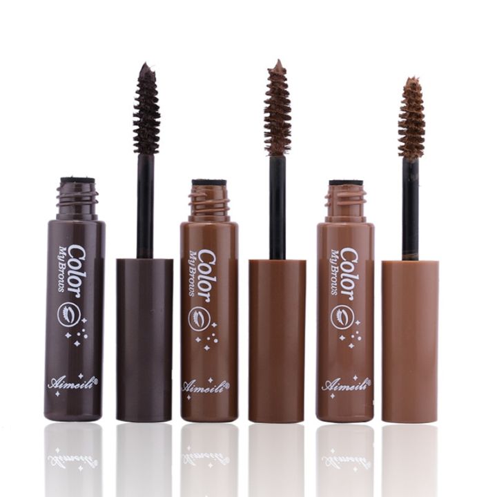 New%203%20Colors%20Longlasting%20Waterproof%20Eyebrow%20Mascara%20Cream%20Eye%20Brow%20Shadow%20Makeup%20Beauty%20Comstic%20Tools%20with%20Brush%20Dye%20Eyebrow%20Gel%20-%20Image%205