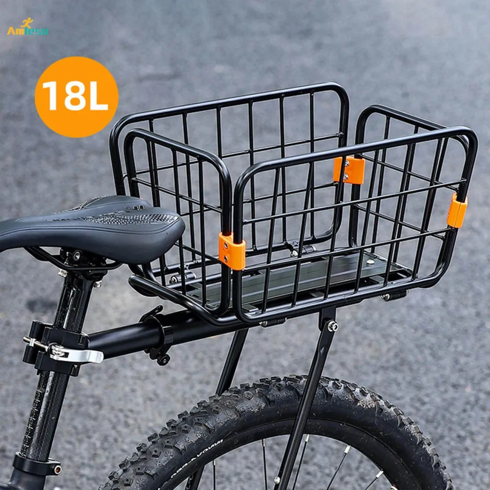 Rear Basket Rear Carrier Basket for Touring Road Bikes Daraz .bd