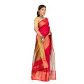 Half Silk Jamdani Saree Without Blouse Piece.. 