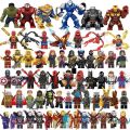 Marvel Avengers Superhero Action Figure Block Toys - Ironman Captain America Spiderman Blocks.