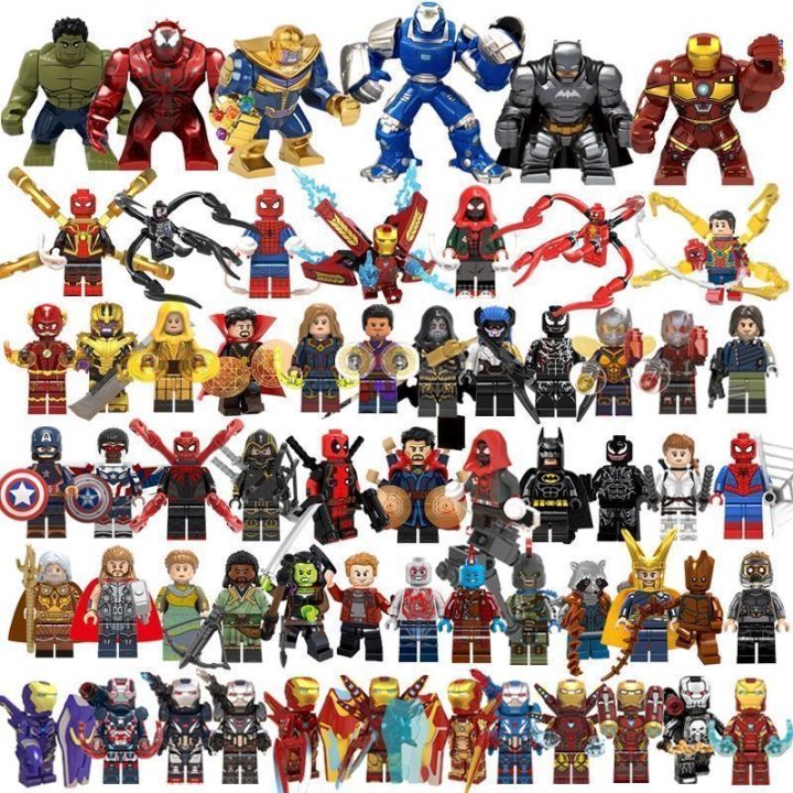 Marvel%20Avengers%20Superhero%20Action%20Figure%20Block%20Toys%20-%20Ironman%20Captain%20America%20Spiderman%20Blocks%20-%20Image%204