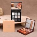 9 Colors Cool Toned Eyeshadow Palette Black Smokey Palette Matte Glitter Eyeshadow Palette Smoky Eye Shadow Eye Pigments Palett.