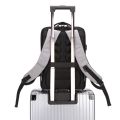 Black Hard Shell Bag Leisure Commuting Waterproof Lightweight Business Backpack Men's Backpack Anti-theft Lock Computer Bag.