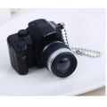 Mini Camera Keychain SLR Camera Keychain Car Key Chain Key Ring LED Flashlight Colorful Kaca Key Chain For Gift Wholesale.