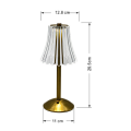 1Set LED Crystal Decorative Table Lamp 3-Levels Brightness Gold For Restaurant Cafe. 